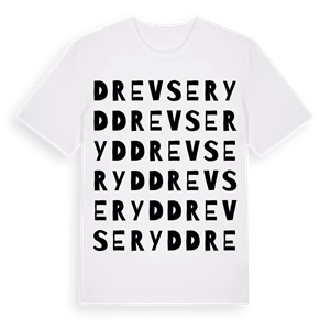 Drevseryd ordlek t-shirt – ekologisk bomull t-shirt från Pinshirt