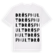 Drösphult ordlek t-shirt