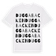 Duggabacken ordlek t-shirt