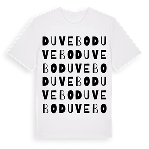 Duvebo ordlek t-shirt – ekologisk bomull t-shirt från Pinshirt