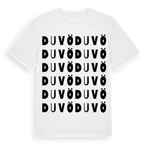 Duvö ordlek t-shirt – ekologisk bomull t-shirt från Pinshirt