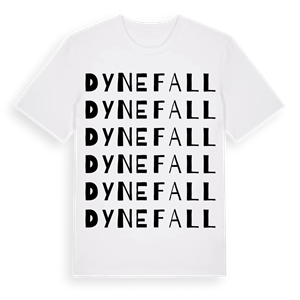 Dynefall ordlek t-shirt – ekologisk bomull t-shirt från Pinshirt