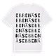 White t-shirt med Ebbenäs ordlek t-shirt