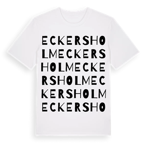 Eckersholm ordlek t-shirt – ekologisk bomull t-shirt från Pinshirt