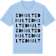 Blue Soul t-shirt med Edhult ordlek t-shirt
