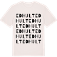 Vintage White t-shirt med Edhult ordlek t-shirt
