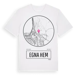 Egna Hem t-shirt – ekologisk bomull t-shirt från Pinshirt