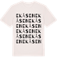 Vintage White t-shirt med Ekåsen ordlek t-shirt