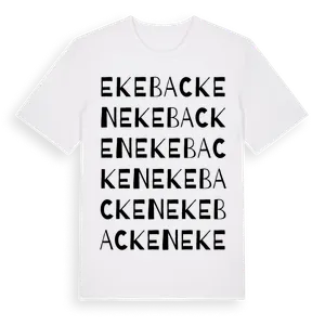 Ekebacken ordlek t-shirt – ekologisk bomull t-shirt från Pinshirt
