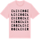Pink Cotton t-shirt med Ekeberg ordlek t-shirt
