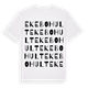 White t-shirt med Ekebohult ordlek t-shirt