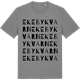 Mid Heather Gray t-shirt med Ekebykvarn ordlek t-shirt