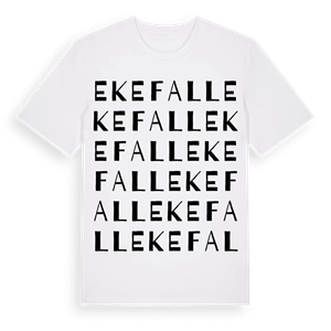 Ekefall ordlek t-shirt – ekologisk bomull t-shirt från Pinshirt