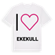 Jag älskar Ekekull t-shirt stort tryck