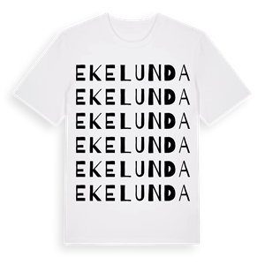 Ekelunda ordlek t-shirt – ekologisk bomull t-shirt från Pinshirt