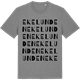 Mid Heather Gray t-shirt med Ekelunden ordlek t-shirt