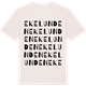 Vintage White t-shirt med Ekelunden ordlek t-shirt