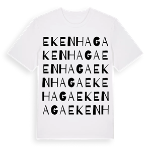 Ekenhaga ordlek t-shirt – ekologisk bomull t-shirt från Pinshirt