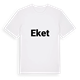 Eket fetstil t-shirt
