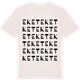 Vintage White t-shirt med Eket ordlek t-shirt