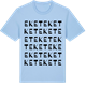 Blue Soul t-shirt med Eket ordlek t-shirt