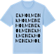Blue Soul t-shirt med Ekholmen ordlek t-shirt