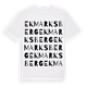 Ekmarksberg ordlek t-shirt