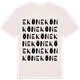Vintage White t-shirt med Ekön ordlek t-shirt