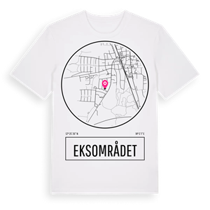 Eksområdet t-shirt – ekologisk bomull t-shirt från Pinshirt