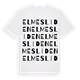 Elmesliden ordlek t-shirt