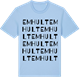 Blue Soul t-shirt med Emhult ordlek t-shirt