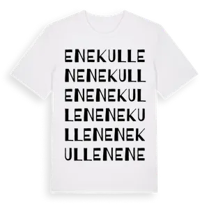 Enekullen ordlek t-shirt – ekologisk bomull t-shirt från Pinshirt