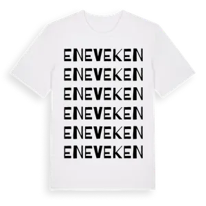 Eneveken ordlek t-shirt – ekologisk bomull t-shirt från Pinshirt