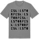 Mid Heather Gray t-shirt med Eskilstorp ordlek t-shirt