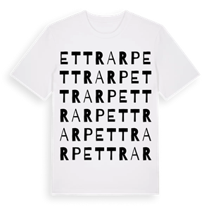 Ettrarp ordlek t-shirt – ekologisk bomull t-shirt från Pinshirt