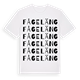 Fågeläng ordlek t-shirt