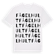 Fågelhult ordlek t-shirt