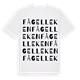 Fågelleken ordlek t-shirt