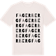 Vintage White t-shirt med Fagerberg ordlek t-shirt
