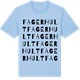 Blue Soul t-shirt med Fagerhult ordlek t-shirt