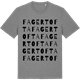 Mid Heather Gray t-shirt med Fagertofta ordlek t-shirt
