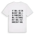 Fåglasången ordlek t-shirt