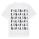 Falåsa ordlek t-shirt