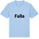 Blue Soul t-shirt med Falla fetstil t-shirt