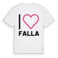 Jag älskar Falla t-shirt stort tryck