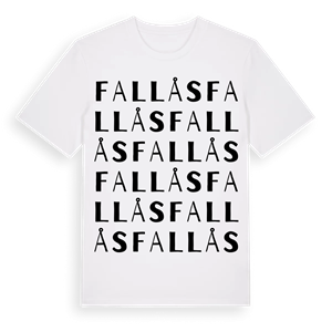 Fallås ordlek t-shirt – ekologisk bomull t-shirt från Pinshirt