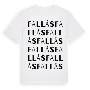 Fallås ordlek t-shirt – ekologisk bomull t-shirt från Pinshirt