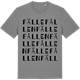 Mid Heather Gray t-shirt med Fällefållen ordlek t-shirt