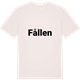Vintage White t-shirt med Fållen fetstil t-shirt