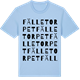 Blue Soul t-shirt med Fälletorpet ordlek t-shirt